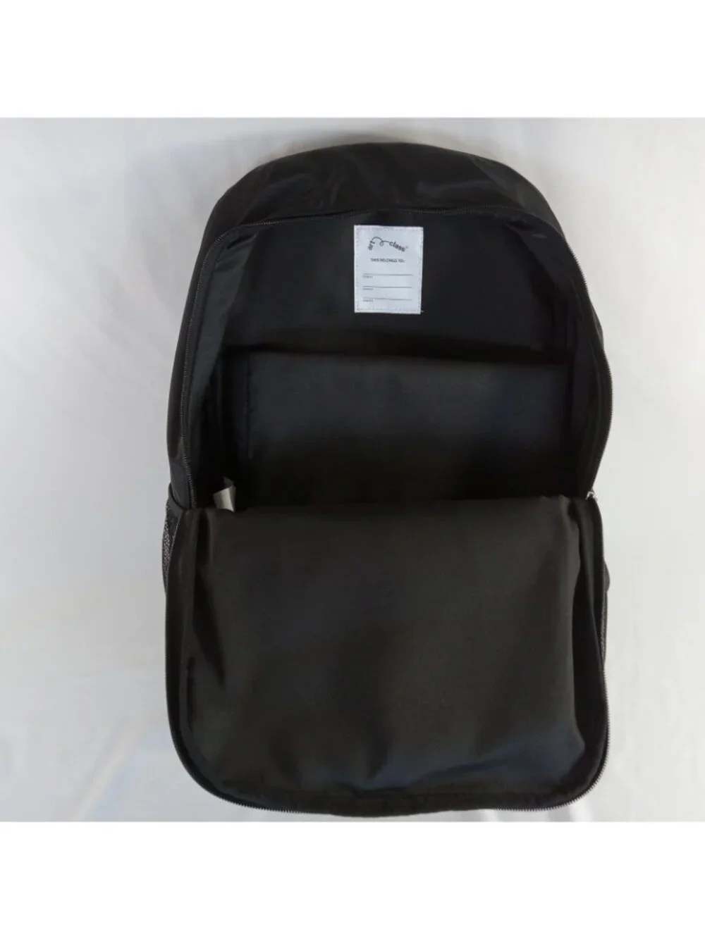 Art Class Black Backpack School Travel Bag Lightweight 18